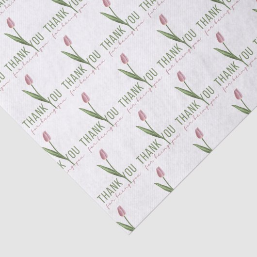 Dank u voor uw weefselpapier tissuepapier (Detail)