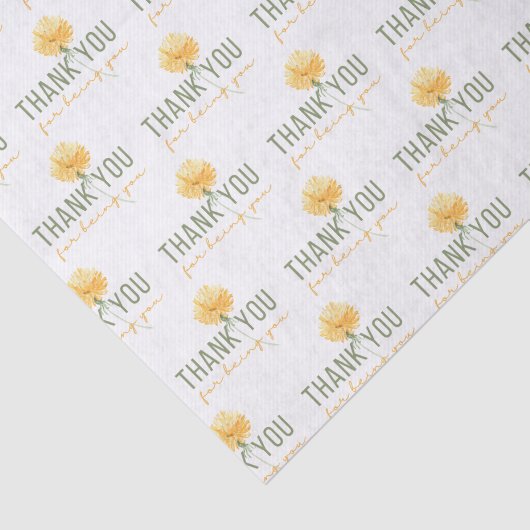 Dank u voor uw weefselpapier tissuepapier (Detail)