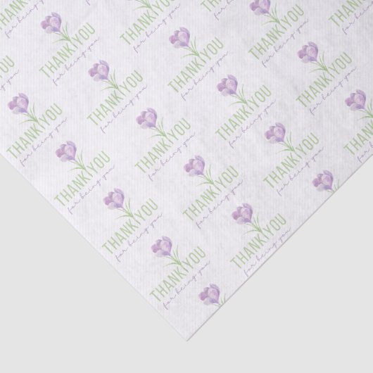 Dank u voor uw weefselpapier tissuepapier (Detail)