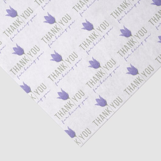 Dank u voor uw weefselpapier tissuepapier (Detail)