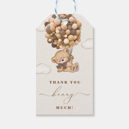 Dank u voor veel cadeautjes Labels Cadeaulabel (Voorkant)