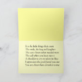 DANK U VRIEND BEDANKKAART (Binnen)