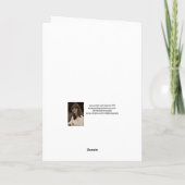 Dank u Vriend Hartelijk Blank Binnen Paarse Kaart (Achterkant)