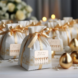 Dank u Vrijgezellenfeest bruiloft gunst Sticker