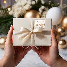 Dank u Vrijgezellenfeest bruiloft gunst Sticker