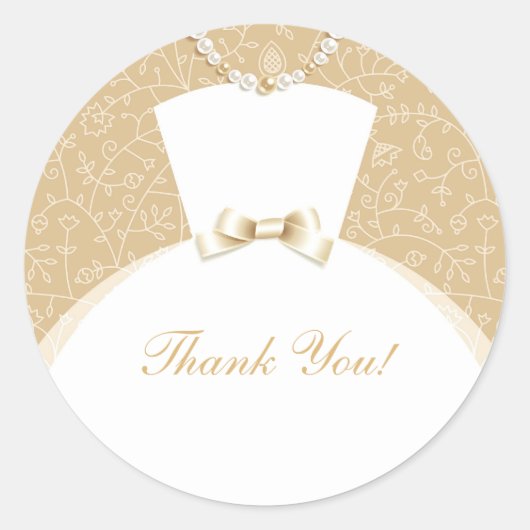 Dank u Vrijgezellenfeest Stickers (Voorkant)