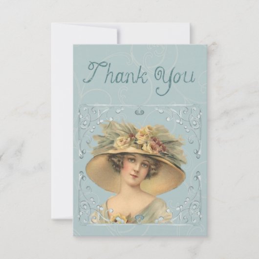 Dank u,  vrouw dank u kaart (Voorkant)