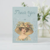 Dank u,  vrouw dank u kaart (Staand voorkant)