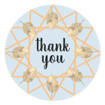 Dank U Waterverf Botanische Moderne Bladeren 