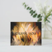 Dank u waterverf die schildercanvas Vuur Weddensch Briefkaart (Staand voorkant)