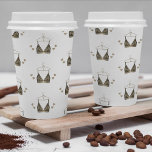 Dank u Waterverf Lingerie Vrijgezellenfeest Papieren Bekers<br><div class="desc">Thank You Black Lace Waterverf Lingerie Vrijgezellenfeest Paper Cups heeft een elegante zwarte kanten beha geaccentueerd met gouden liefdesharten. Creëer door ©Evco Studio www.zazzle.com/store/evcostudio</div>