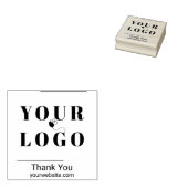 Dank u Website en Aangepaste Business Logo Rubberstempel (Gestempeld)