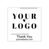 Dank u Website en Aangepaste Business Logo Rubberstempel (Afrduk)