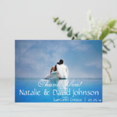 DANK U WEDDING CARDS BEDANKKAART (Staand voorkant)