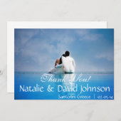 DANK U WEDDING CARDS BEDANKKAART (Voorkant / Achterkant)