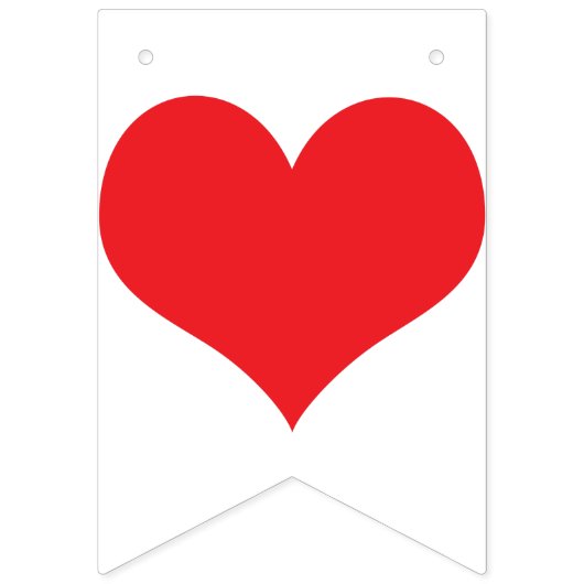 DANK U ❤ WEDDING SIGN DECOR VLAGGETJES (Eerste vlag)