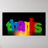 dank u wel - 140227 dank u zeer voor uw brieven poster (Voorkant)