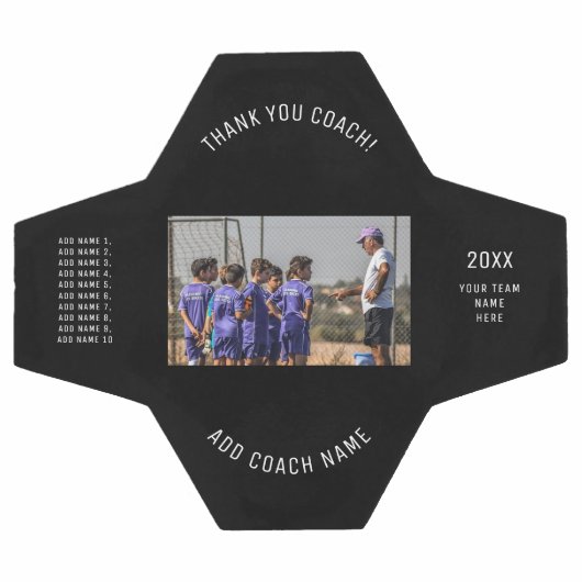 Dank u wel Aangepast team foto- en afspeelnamen Voetbal (Enkel)