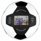 Dank u wel Aangepast team foto- en afspeelnamen Voetbal (Voorkant)