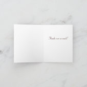 Dank u wel bedankkaart (Binnen)