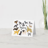 Dank u wel! bedankkaart (Voorkant)