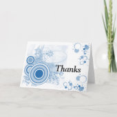 Dank u wel bedankkaart (Voorkant)