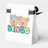 Dank u wel Bingo Buddy-tent. Bedankdoosjes (Achterkant)