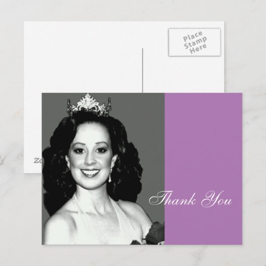 Dank u wel Briefkaart (Voorkant / Achterkant)