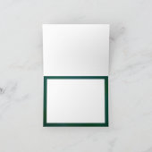 Dank u wel briefkaart, Gele Lily, Leeg binnen Bedankkaart (Binnen)