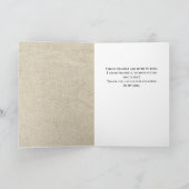 Dank u wel Coach Rustic Baseball-fotokaart Bedankkaart (Binnen)