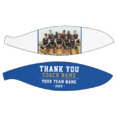 Dank u wel Coach Team Naam Foto Basketbal (Panelen)