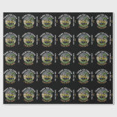 Dank u wel Coach Team Naam Foto Cadeaupapier (Vlak)