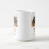 Dank u wel Coach Team Naam Foto Koffiemok (Center)