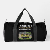 Dank u wel Coach Team Naam Foto Plunjezak (Achterkant)