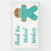 Dank u wel, dames en heren... spandoek (Verticaal)