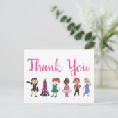 Dank u wel Dance Teacher Overweging Ballet Tap Jaz Briefkaart (Staand voorkant)