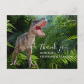 Dank u wel Dinosaur oerwoud Jurassic World Briefka Briefkaart (Voorkant)