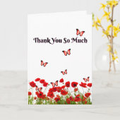 Dank u wel (Efeziërs 4:32) Kaart (Gele Bloem)