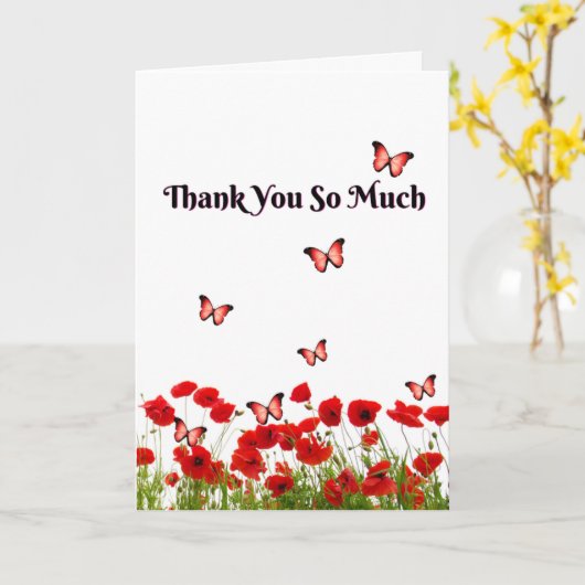 Dank u wel (Efeziërs 4:32) Kaart (Gele Bloem)