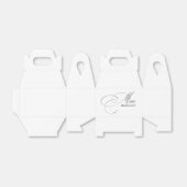 Dank U Wel Elegante Kalligrafie Dank Je Bedankdoosjes (Uitgevouwen)