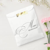 Dank U Wel Elegante Kalligrafie Dank Je Wel Bedankzakje (Gezegeld)