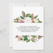 Dank u wel Funeral Foto Sympathie Bereavement (Achterkant)