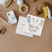 Dank u wel Genderneutrale tweekleppige kleren Favo Bedankjes Labels