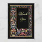 Dank u wel Gothic Briefkaart  (Voorkant)