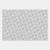 Dank u wel Gracias Arigato Inpakpapier Vel (Voorkant)