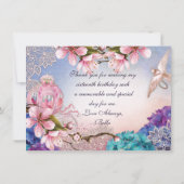 Dank u wel kaart (Achterkant)