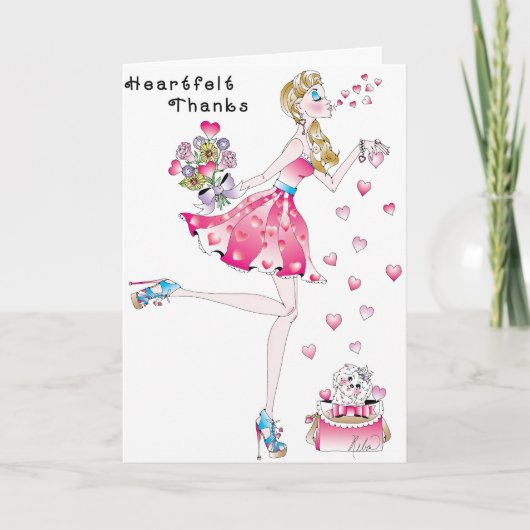 Dank u wel kaart (Voorkant)