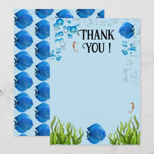 Dank u wel kaart (Voorkant / Achterkant)