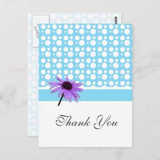 dank u wel kaart , stippen en dagboek (Voorkant / Achterkant)