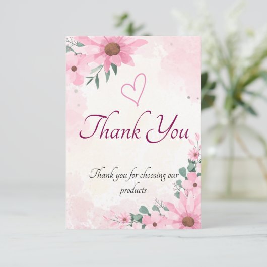 dank u wel kaarten (Staand voorkant)